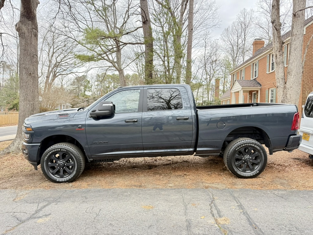 2025 Ram 2500 Big Horn with Cummins diesel, Turbobrick Hauling hotshot truck, Richmond Virginia